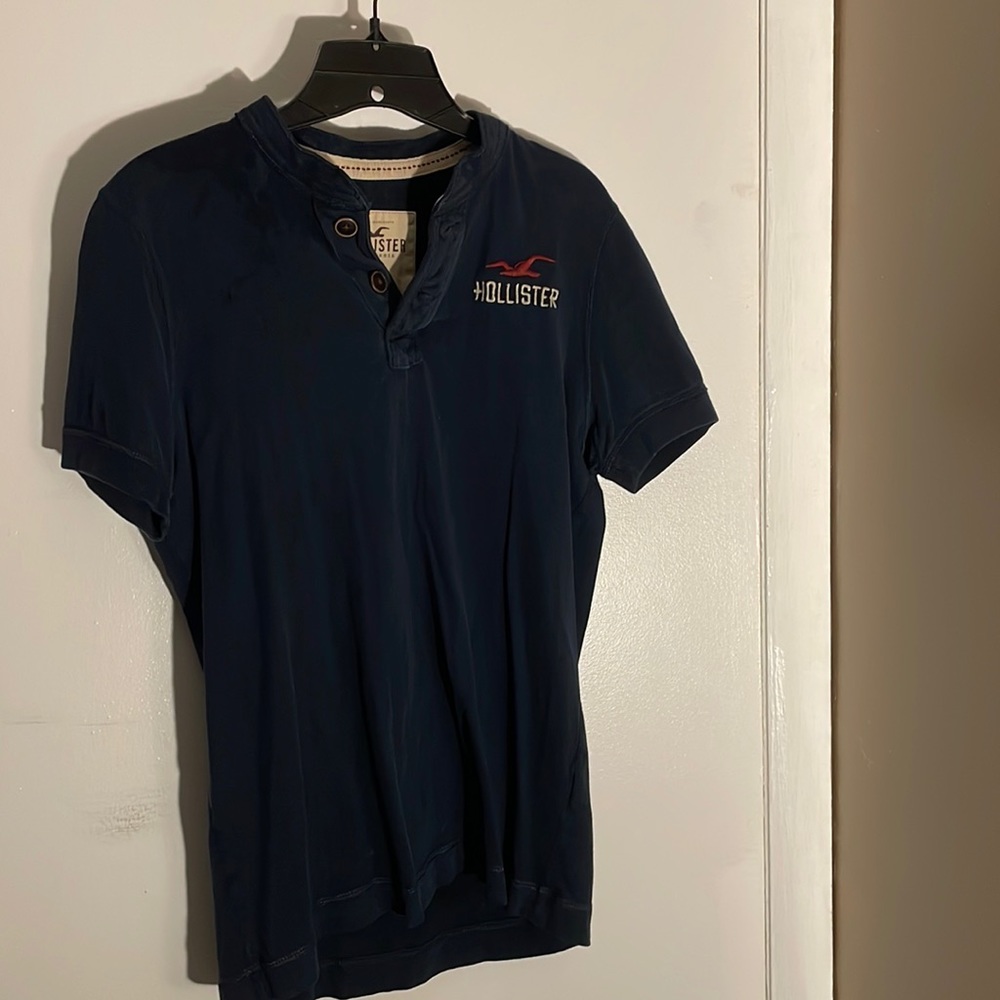 Old school Hollister Button T shirt